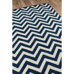 2'3"x4'6" Baja Addax Accent Rug Navy - Momeni