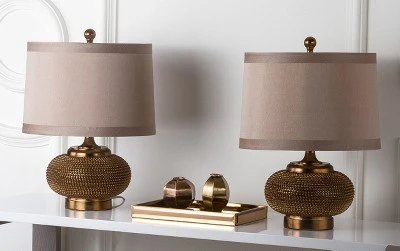 Alexis Bead Lamp (Set Of 2) - Safavieh 3 Alexis Bead Lamp (Set Of 2) - Safavieh