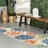 NuLOOM Rosana Floral Machine Washable Indoor/Outdoor Area Rug 1 NuLOOM Rosana Floral Machine Washable Indoor/Outdoor Area Rug -Home Decor Store GUEST ded201c2 56a6 4e36 a98e 5c58a0e83530