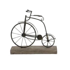 Vintage Reflections Rustic Iron And Wood Penny-Farthing Model Bicycle (14") - Olivia & May 24 Vintage Reflections Rustic Iron And Wood Penny-Farthing Model Bicycle (14") - Olivia & May -Home Decor Store GUEST dfc91638 8676 42d2 918c babda1a3129e