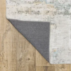 2'x8' Runner Marcel Distressed Abstract Area Rug Gray/Gold - Captiv8e Designs -Home Decor Store GUEST dfecd1cf 6ed4 4720 86f6 b4e7b4191c63