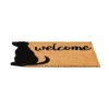 Evergreen Dog Welcome Shaped Indoor Outdoor Natural Coir Doormat 1'4"x2'4" Brown -Home Decor Store GUEST e4f514fa 62dd 41cc a06f 897e972a8d87