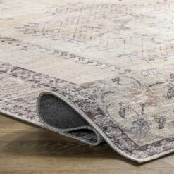 NuLOOM Glenda Machine Washable Faded Medallion Area Rug -Home Decor Store GUEST e529a737 d6ec 496f 88c3 b01e22e8f5de