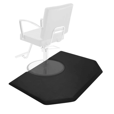 Saloniture Hexagon Salon & Barber Shop Chair Anti-Fatigue Floor Mat 4 Saloniture Hexagon Salon & Barber Shop Chair Anti-Fatigue Floor Mat - Image 2