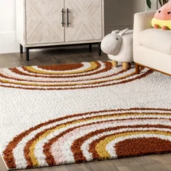 NuLOOM Dotty Half Sunset Shag Area Rug 21 NuLOOM Dotty Half Sunset Shag Area Rug -Home Decor Store GUEST e749ab99 a207 4069 a841 7d017a87247f