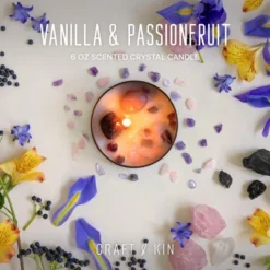 Craft & Kin Aromatherapy Crystal Scented Candles - 6 Oz -Home Decor Store GUEST e7a02f17 317c 49cb b7bd 548c99ea11a9