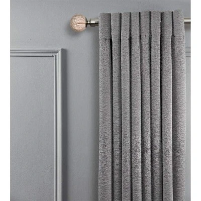 Linen Avenue Tan Travertine Single And Double Window Curtain Rod Set 6 Linen Avenue Tan Travertine Single And Double Window Curtain Rod Set - Image 4