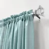 Decorative Drapery Curtain Rod With Acrylic Square Finials Brushed Nickel - Lumi Home Furnishings -Home Decor Store GUEST eafd2e70 5a09 4789 a662 39ee77af2e69