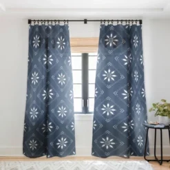 CoastL Studio Scandinavian Classic Blue Single Panel Sheer Window Curtain - Deny Designs -Home Decor Store GUEST eb23fe68 8c71 42d7 863d 91a7c5030e91