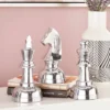 Set Of 3 Traditional Aluminum Sculpture Silver - CosmoLiving By Cosmopolitan -Home Decor Store GUEST eb980311 5a06 4950 b44d ee4e2d59468d
