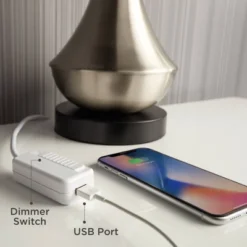 Franklin Iron Works Modern Industrial Desk Lamp 29" Tall With USB Charging Port Bronze Metal Cognac Glass Shade For Bedroom Living Room House Bedside 14 Franklin Iron Works Modern Industrial Desk Lamp 29" Tall With USB Charging Port Bronze Metal Cognac Glass Shade For Bedroom Living Room House Bedside -Home Decor Store GUEST ebc0f417 de2e 4349 b9ed c3ead5843cdf 1