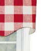 Grande Check Regal Style 3" Rod Pocket Valance 50" X 17" Red By RLF Home 2 Grande Check Regal Style 3" Rod Pocket Valance 50" X 17" Red By RLF Home -Home Decor Store GUEST ed99478b f7c1 4fc6 961a 6926dc054da4
