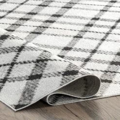 NuLOOM Linda Machine Washable Plaid Area Rug 19 NuLOOM Linda Machine Washable Plaid Area Rug -Home Decor Store GUEST ed9a2631 3d0a 41aa bfd9 8aaf9865081f