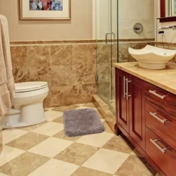 PiccoCasa Plush Shaggy Non-Slip Bath Mat Thick Bathroom Rug Show Door Mat Carpet -Home Decor Store GUEST f00b9b1d 293f 4317 82c7 c1cfcc3467a1