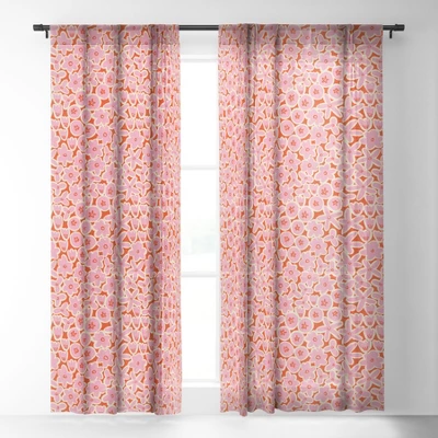 Alisa Galitsyna Vibrant Summer Pattern 2 Single Panel Sheer Window Curtain - Society6 3 Alisa Galitsyna Vibrant Summer Pattern 2 Single Panel Sheer Window Curtain - Society6