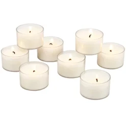 Clear Cup Tealight Candles White - Stonebriar Collection 13 Clear Cup Tealight Candles White - Stonebriar Collection -Home Decor Store GUEST f1728c48 b920 4655 8d3f a758c4a7370b