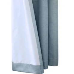 Thermaplus Ventura Blackout Grommet Curtain Panel Pair Frame Your Windows With Subtle Slub Textured Motif Blue -Home Decor Store GUEST f47c71c7 e02b 4b75 a457 2f2b84b8ce94