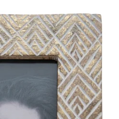 5x7 Inches Brass Wood & Glass Photo Frame - Foreside Home & Garden -Home Decor Store GUEST f4c9240e 87db 4fe5 835f 3d26f4844073