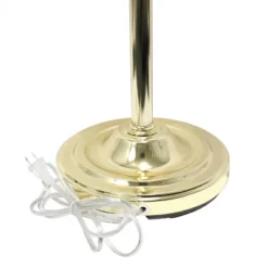 Torchiere Floor Lamp With 2 Reading Lights And Scalloped Glass Shades Gold - Lalia Home -Home Decor Store GUEST f6c185e5 29da 46a4 bff8 581b13da143e