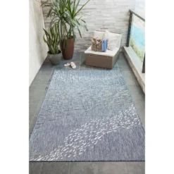 Liora Manne Carmel Indoor/Outdoor Rug Navy -Home Decor Store GUEST f84036dd 0c8f 48c4 a7ff f66f9d88dd02
