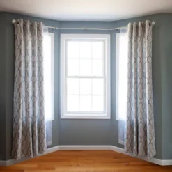 Kenney Mission 3/4" Decorative Bay Window Double Curtain Rod -Home Decor Store GUEST f9950d85 6ed0 4bfa 95b2 4aa76c9127d8