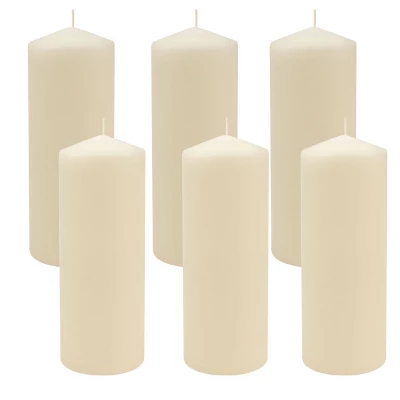 6pk Pillar Candles Ivory - Stonebriar Collection 12 6pk Pillar Candles Ivory - Stonebriar Collection - Image 10