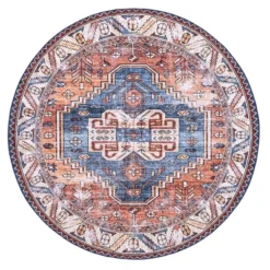 NuLOOM Marli Machine Washable Faded Medallion Area Rug -Home Decor Store GUEST fc00bfb0 9289 4773 9a14 f6f1b96a7138