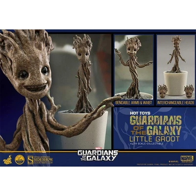 Hot Toys Guardians Of The Galaxy Little Groot 1/4 Collectible Figure 4 Hot Toys Guardians Of The Galaxy Little Groot 1/4 Collectible Figure - Image 2